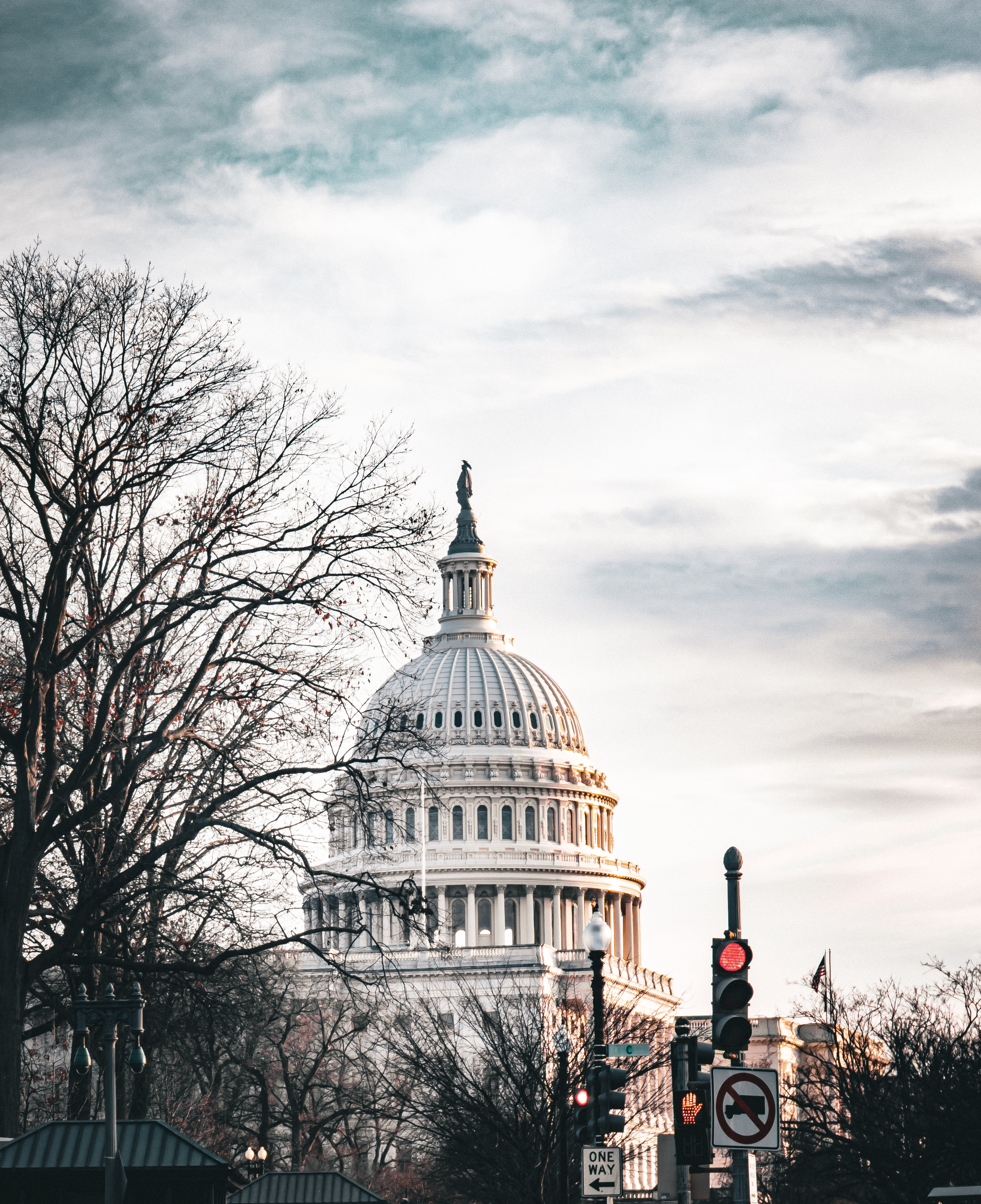 Capitol Building in Winter, Dec 2024